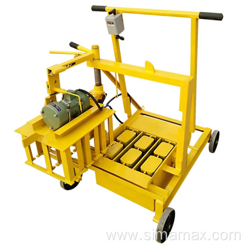 QMR2-40 small manual interlocking brick making machine